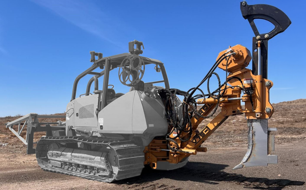 Bron V75-1 cable plow